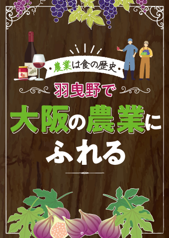 農業は食の歴史 羽曳野で大阪の農業にふれる