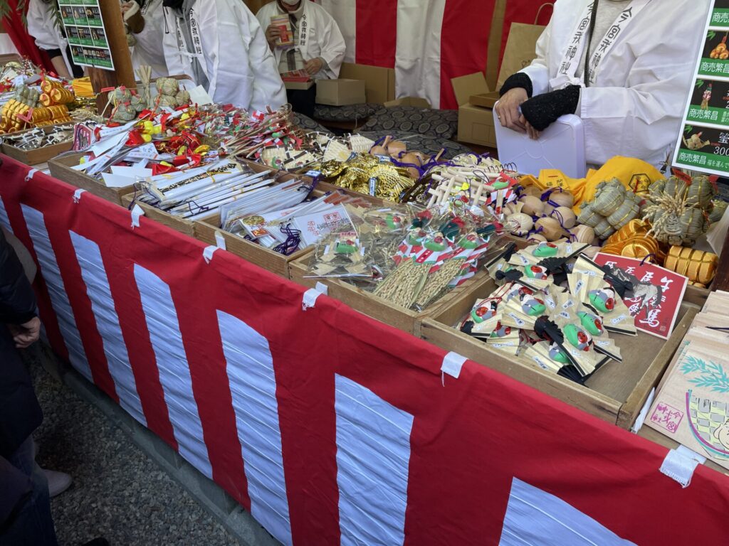 今宮戎神社に並んだ吉兆